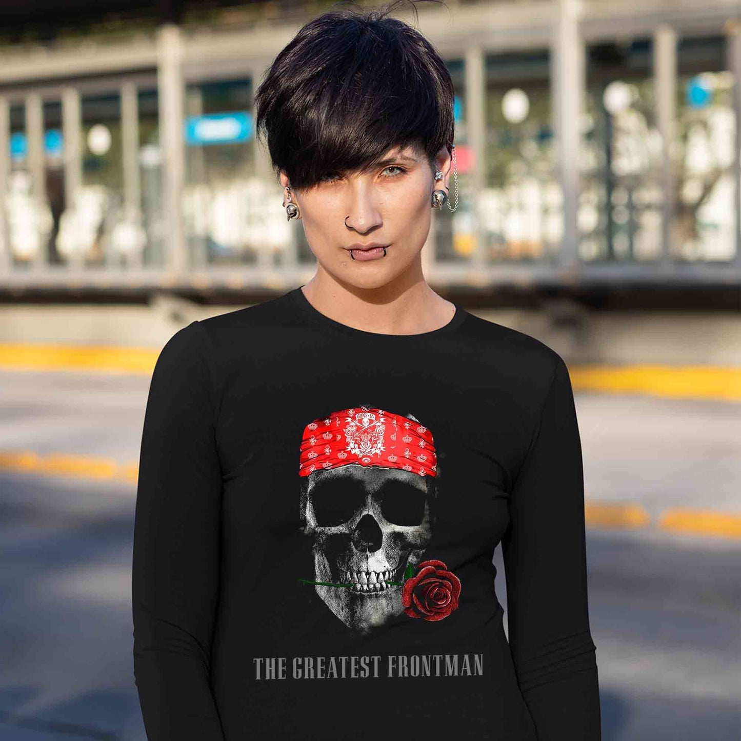 guns n' roses the greatest frontman full sleeves long sleeves music band buy online india the banyan tee tbt men women girls boys unisex black - axl rose