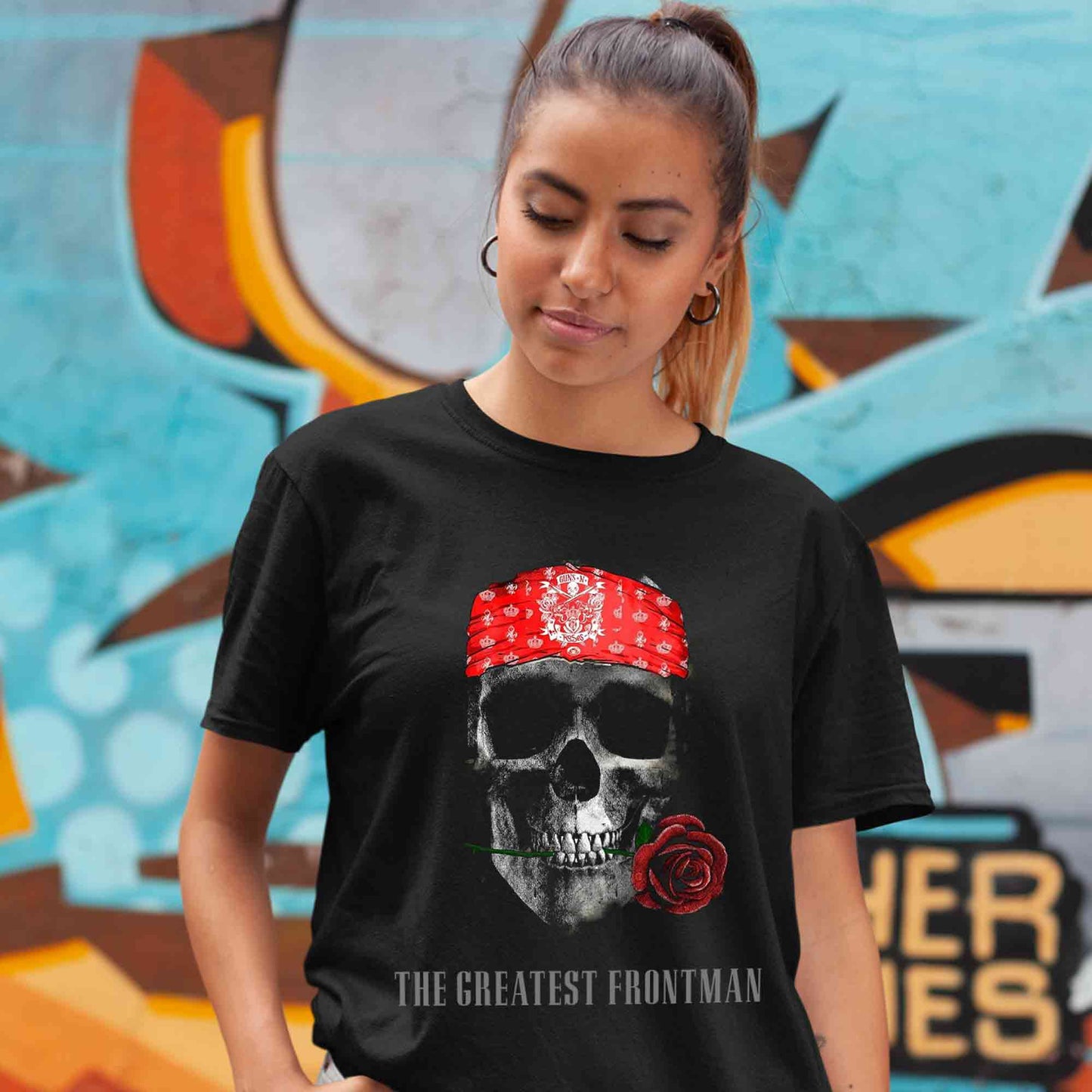 guns n' roses the greatest frontman t-shirt music band buy online india the banyan tee tbt men women girls boys unisex black - axl rose