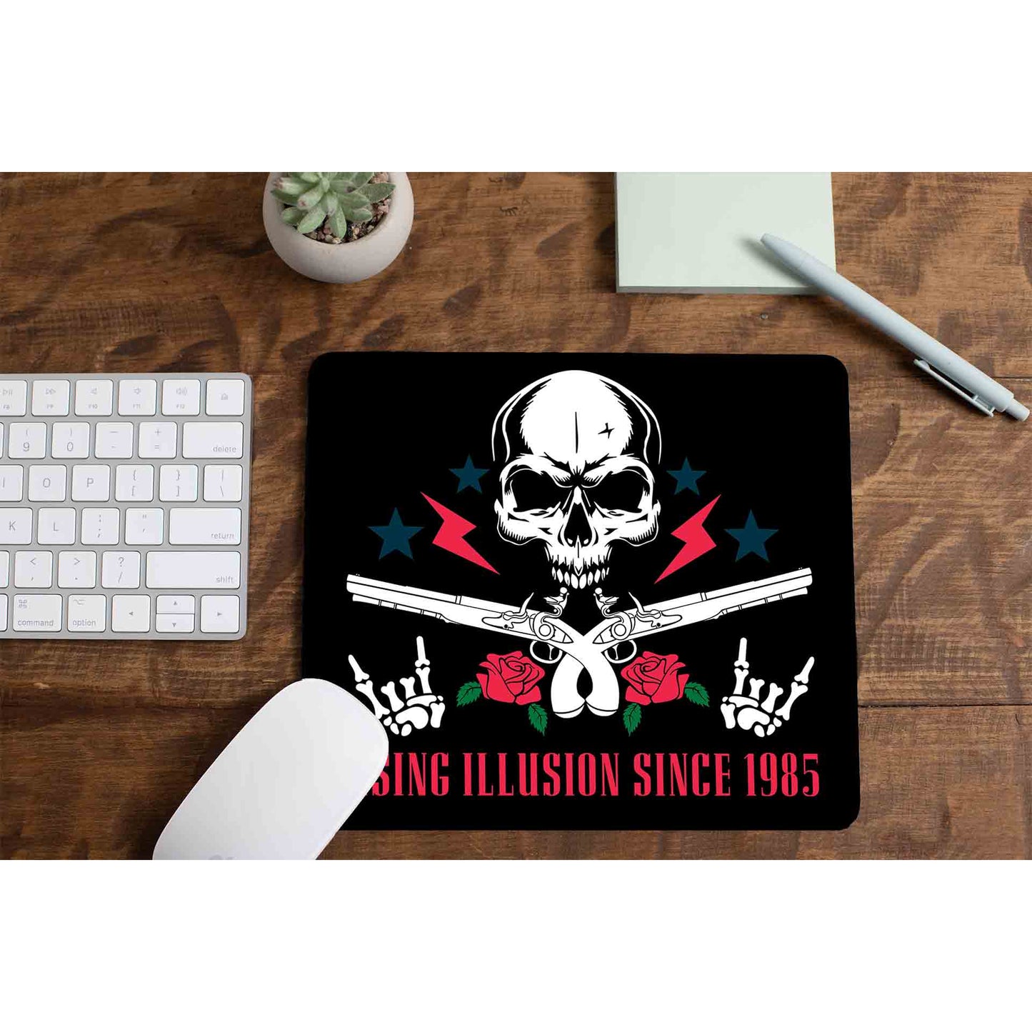 guns n' roses using illusion since 1985 mousepad logitech large anime music band buy online india the banyan tee tbt men women girls boys unisex