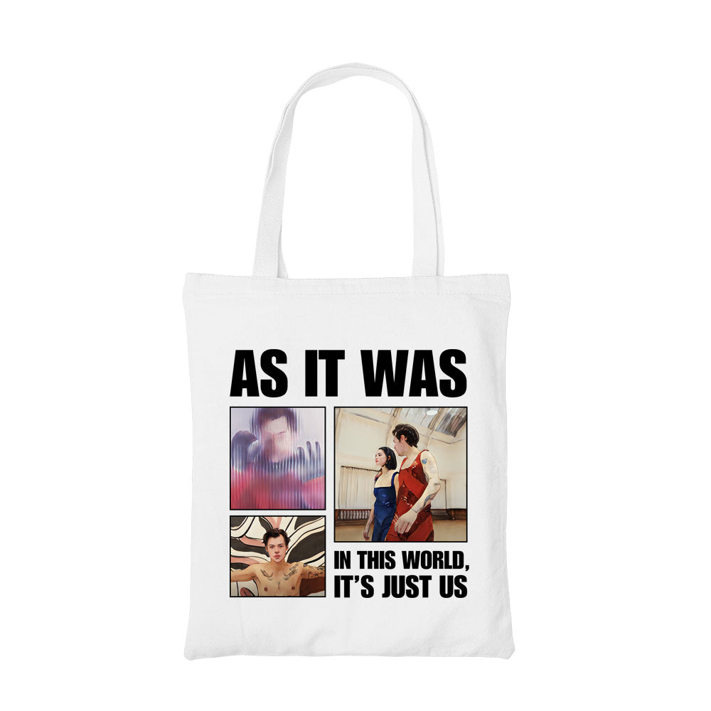 harry styles as it was tote bag cotton printed music band buy online india the banyan tee tbt men women girls boys unisex