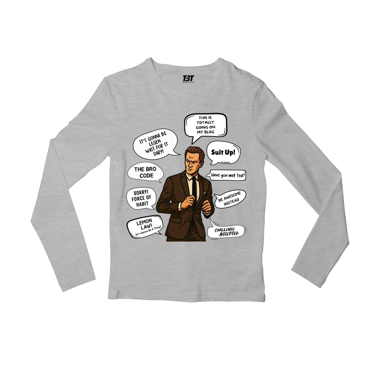 How I Met Your Mother Full Sleeves T-shirt Full Sleeves T-shirt The Banyan Tee TBT