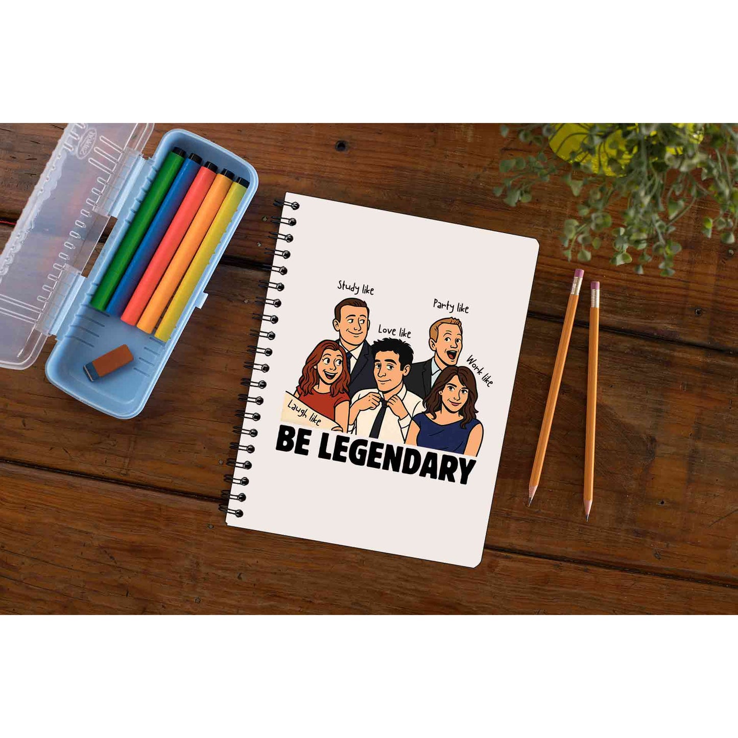 How I Met Your Mother Notebook The Banyan Tee TBT