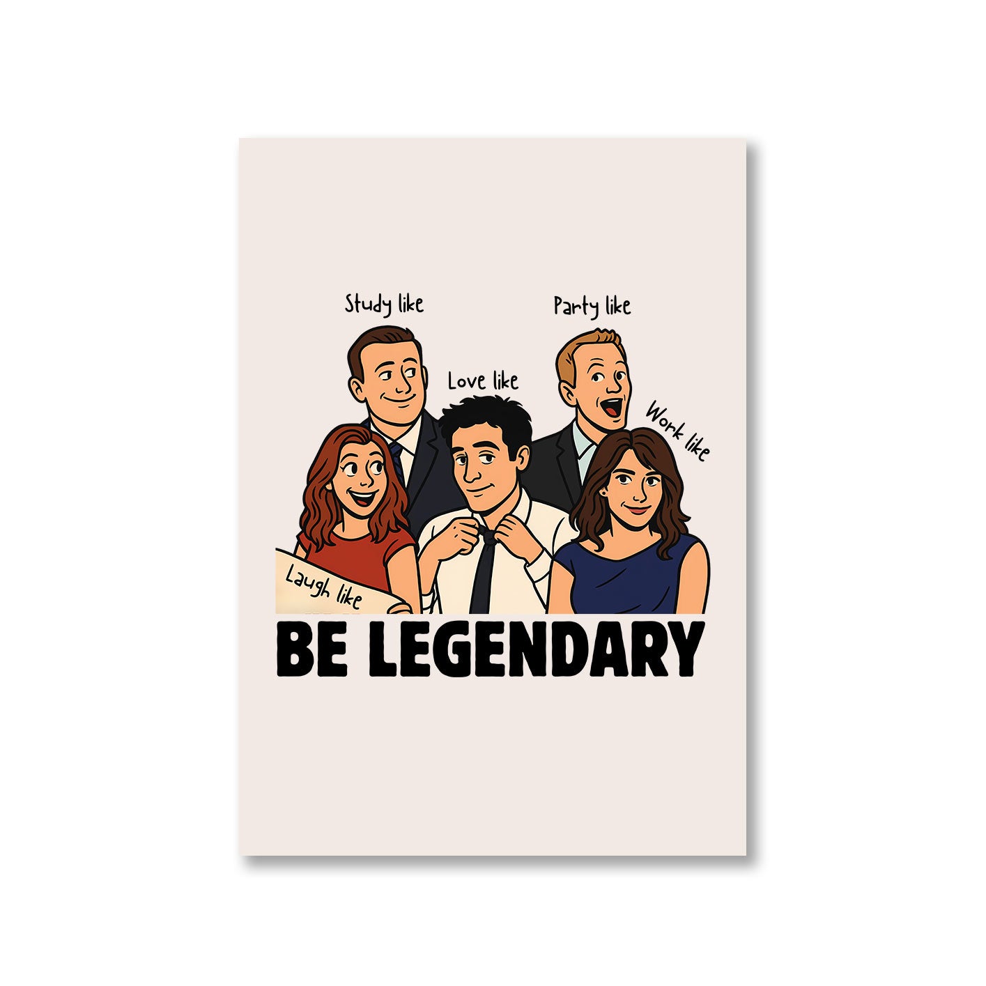 How I Met Your Mother Poster The Banyan Tee TBT