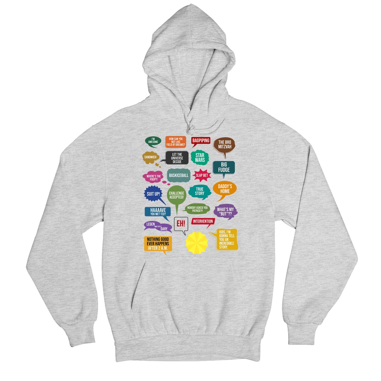 How I Met Your Mother Hoodie - Hoodie Hooded Sweatshirt The Banyan Tee TBT