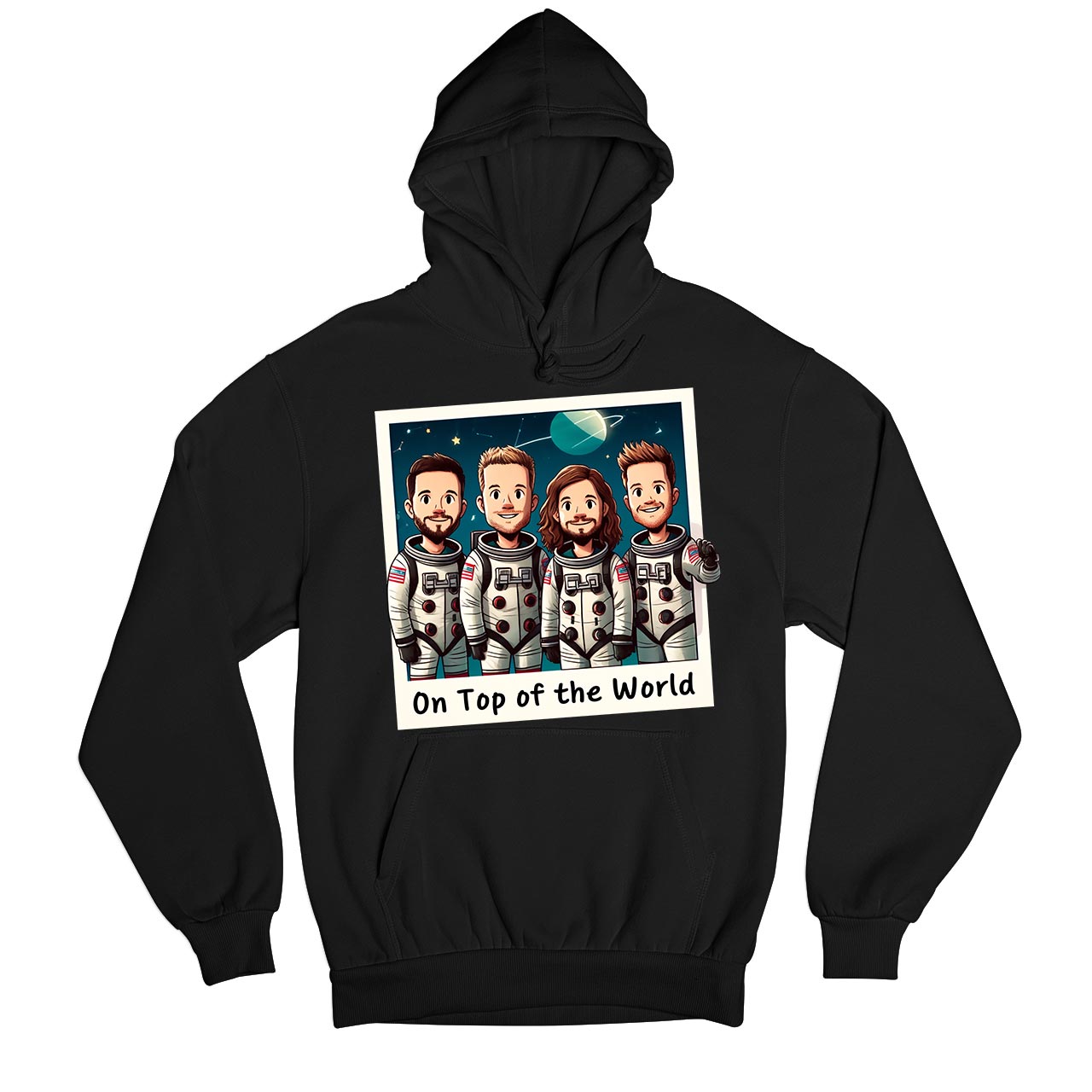 imagine dragons top of the world hoodie hooded sweatshirt winterwear music band buy online india the banyan tee tbt men women girls boys unisex black