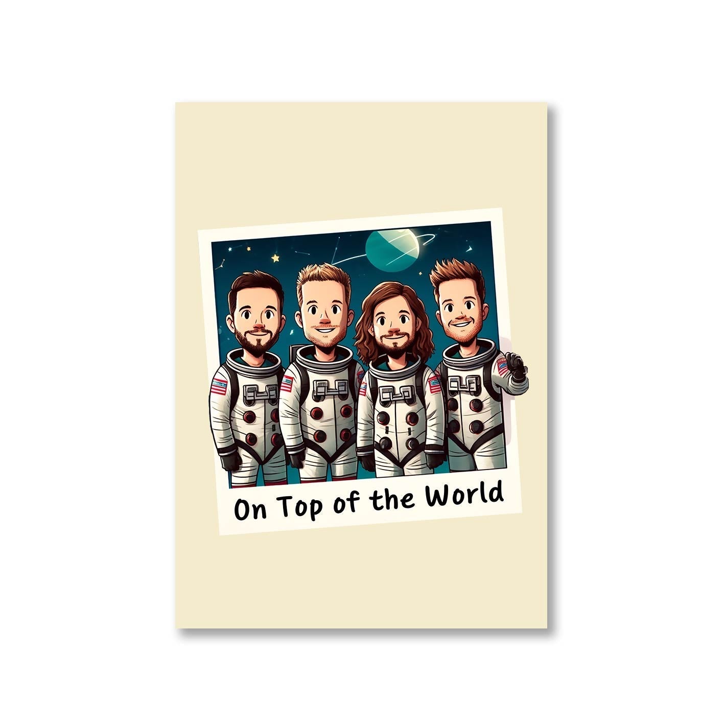 imagine dragons top of the world poster wall art buy online india the banyan tee tbt a4