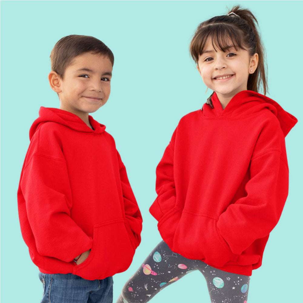 Red Kids Hoodie – The Banyan Tee
