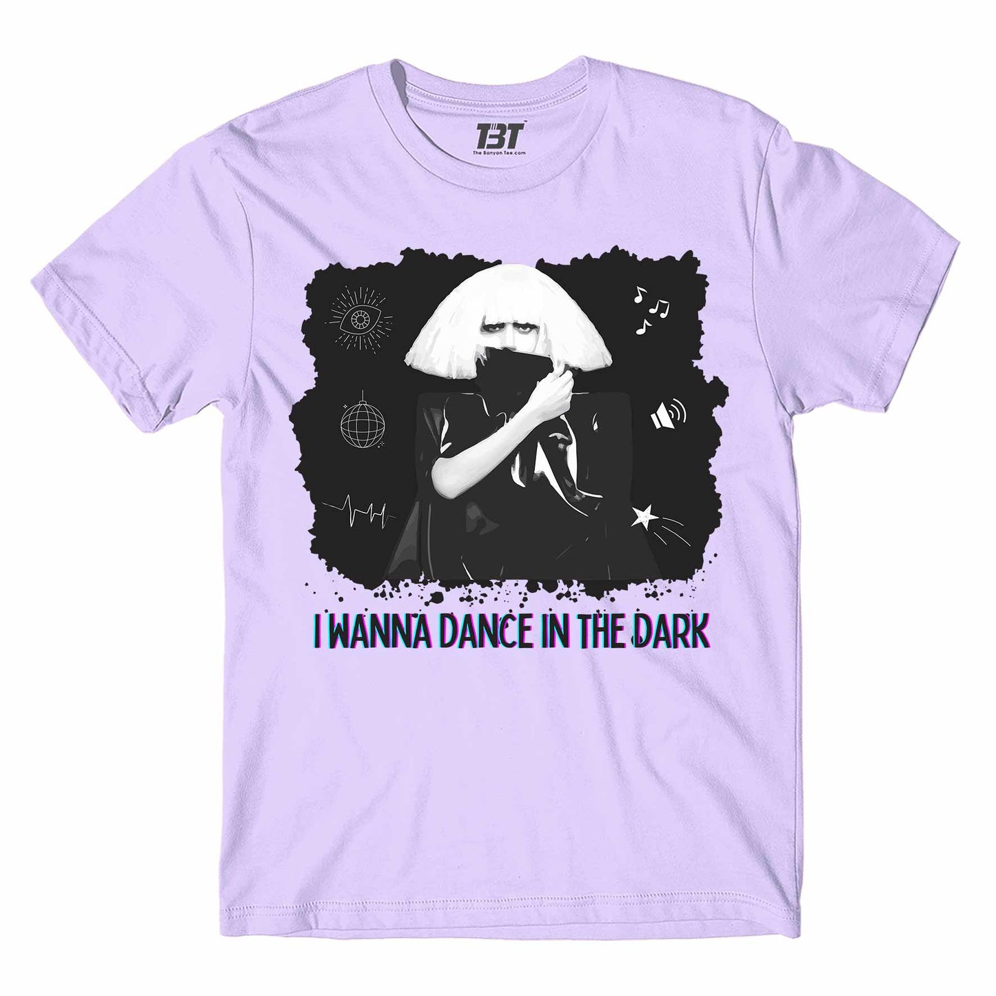 lady gaga dance in the dark t-shirt music band buy online india the banyan tee tbt men women girls boys unisex sky blue