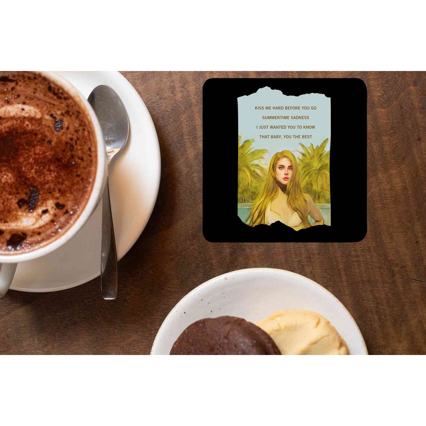 lana del rey summertime sadness coasters wooden table cups indian music band buy online india the banyan tee tbt men women girls boys unisex