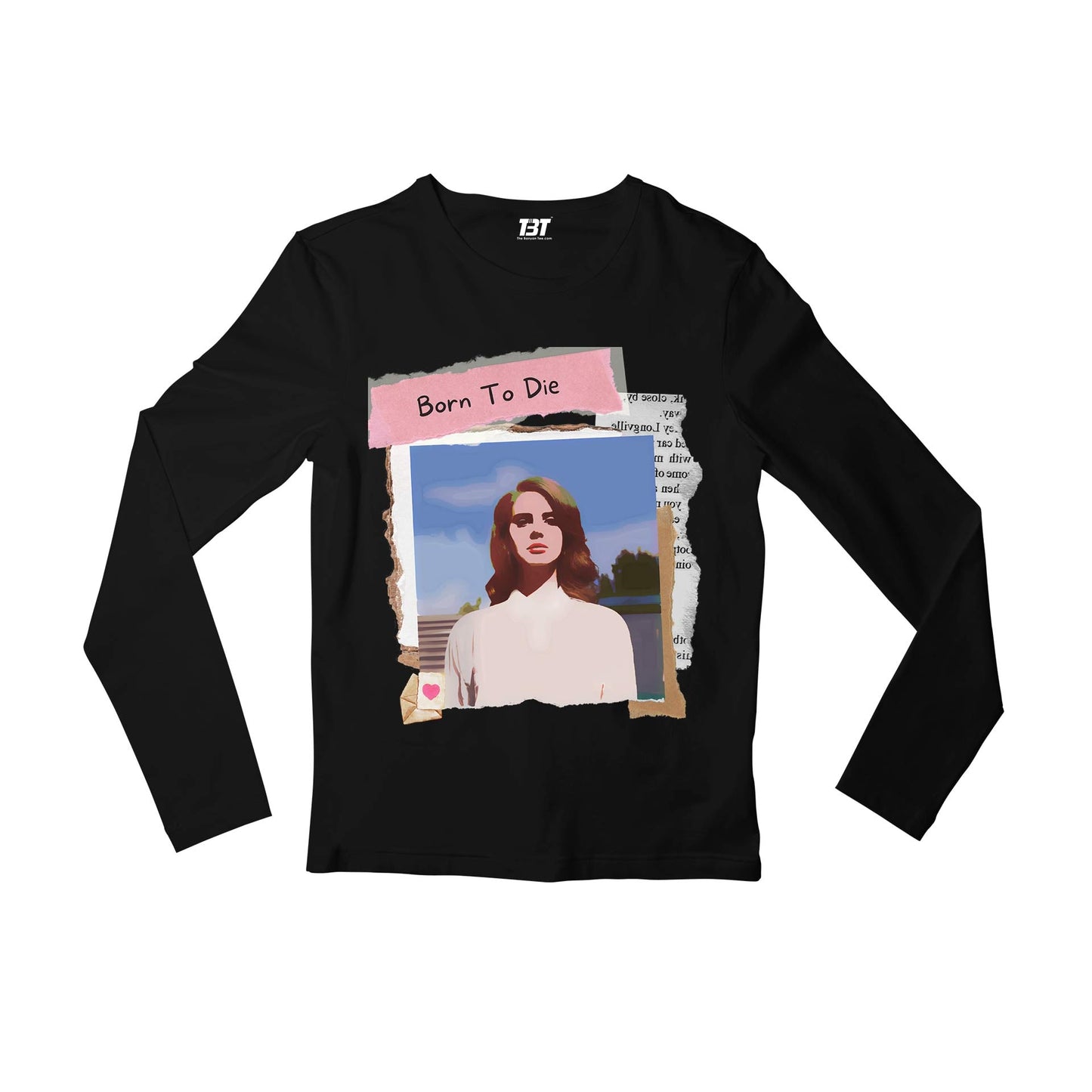 lana del rey born to die full sleeves long sleeves music band buy online india the banyan tee tbt men women girls boys unisex black