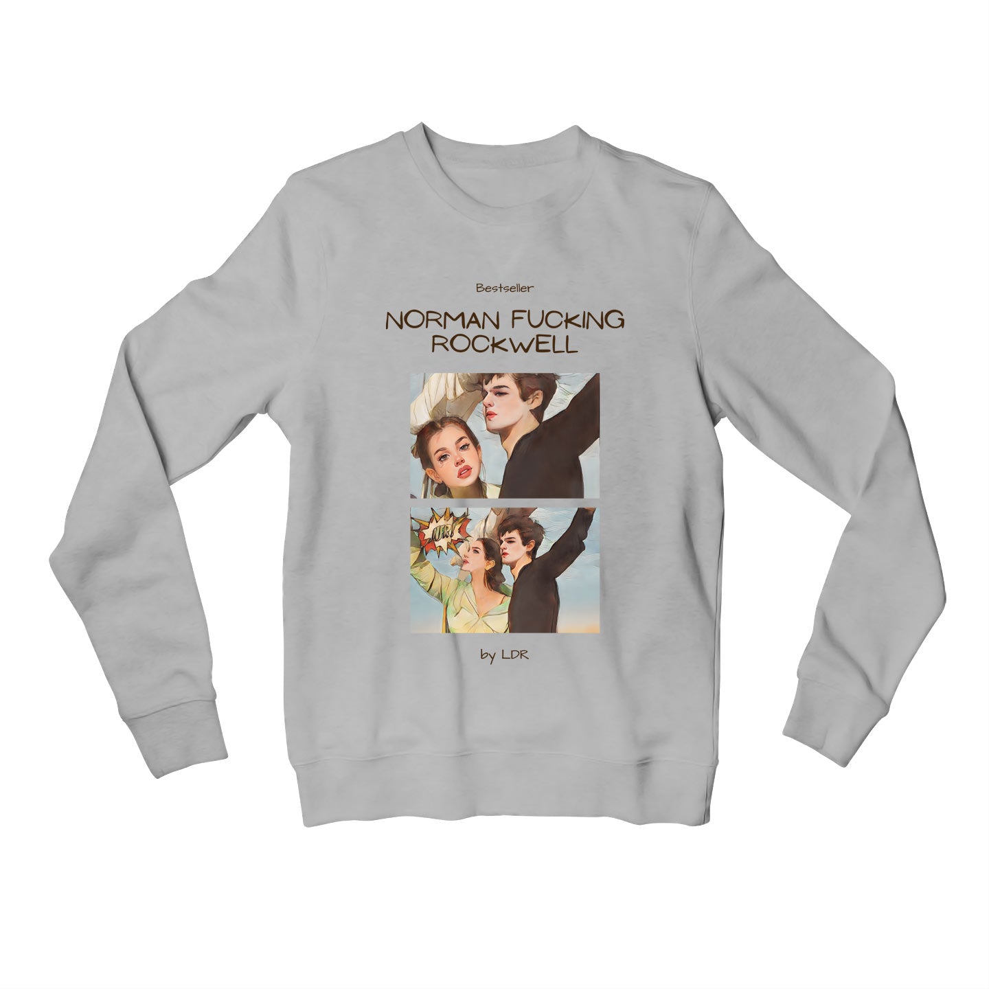 lana del rey norman fucking rockwell full sleeves long sleeves music band buy online india the banyan tee tbt men women girls boys unisex gray
