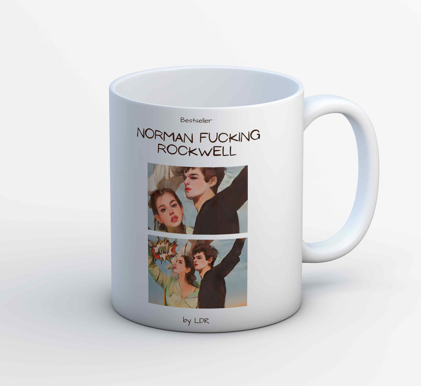 lana del rey norman fucking rockwell mug coffee ceramic music band buy online india the banyan tee tbt men women girls boys unisex