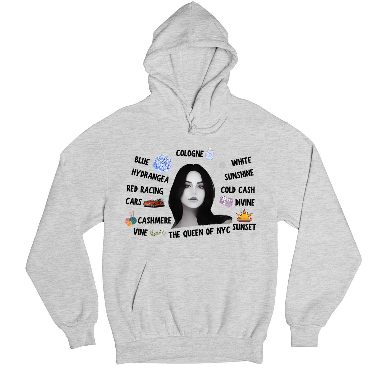 lana del rey old money hoodie hooded sweatshirt winterwear music band buy online india the banyan tee tbt men women girls boys unisex gray