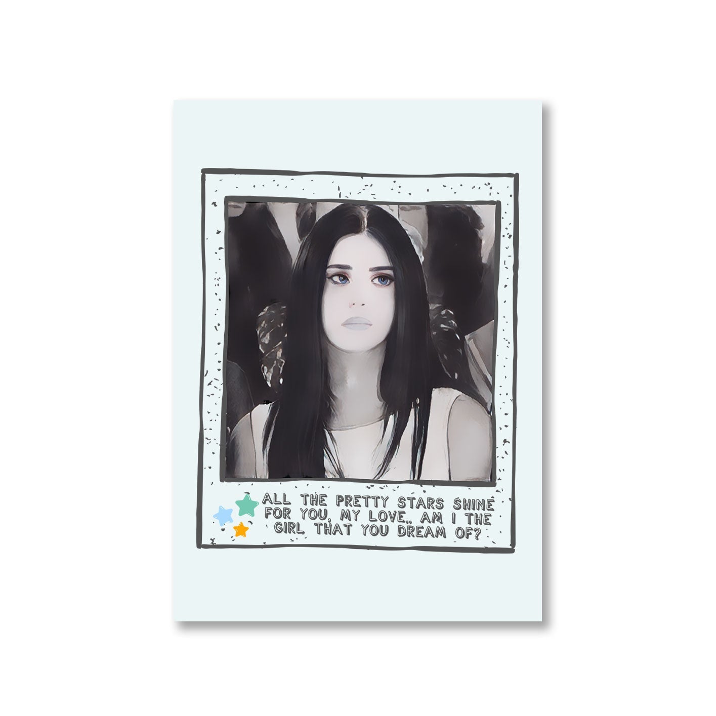 lana del rey pretty when you cry poster wall art buy online india the banyan tee tbt a4