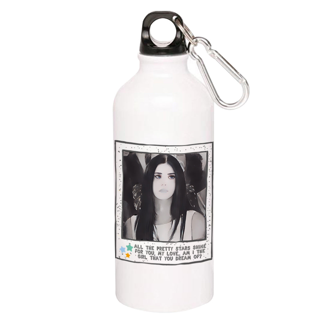 lana del rey pretty when you cry sipper steel water bottle flask gym shaker music band buy online india the banyan tee tbt men women girls boys unisex
