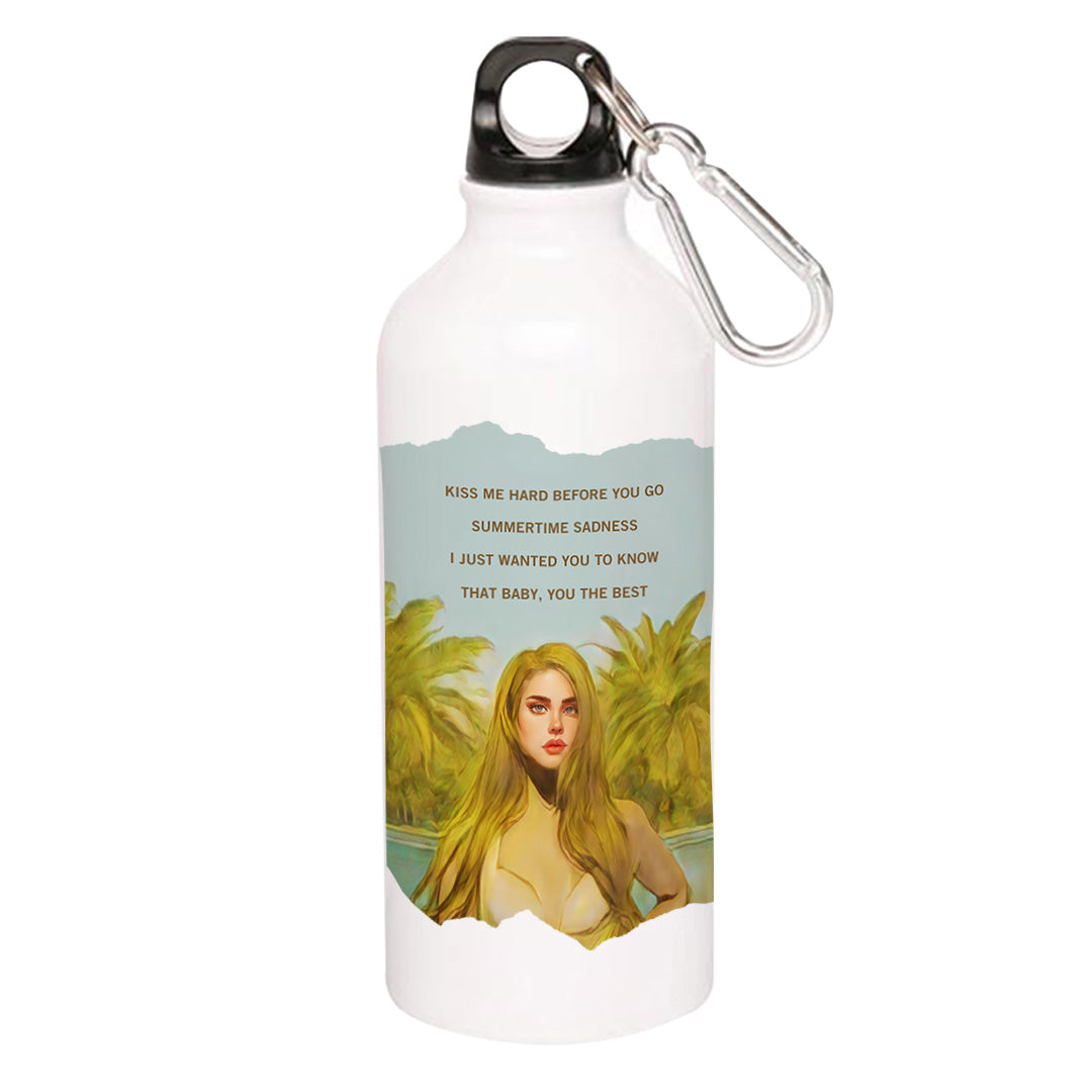 lana del rey summertime sadness sipper steel water bottle flask gym shaker music band buy online india the banyan tee tbt men women girls boys unisex