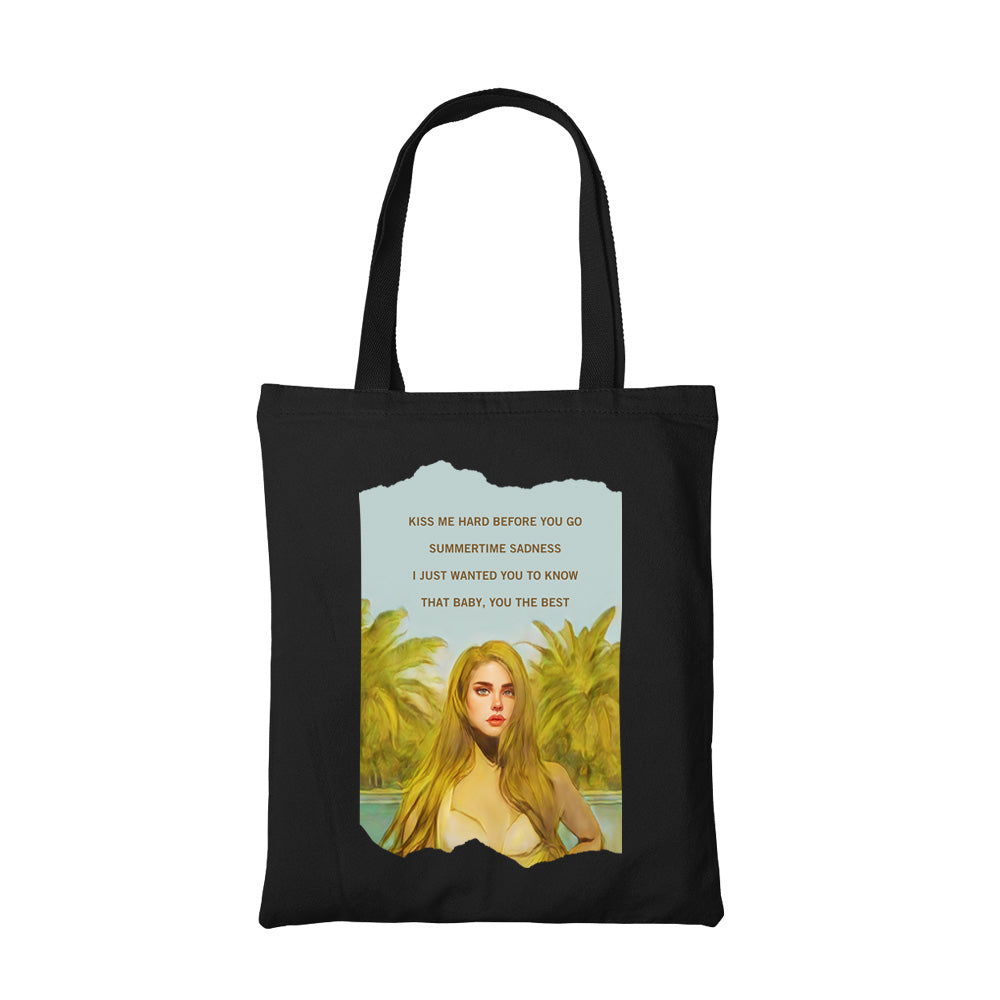 lana del rey summertime sadness tote bag cotton printed music band buy online india the banyan tee tbt men women girls boys unisex