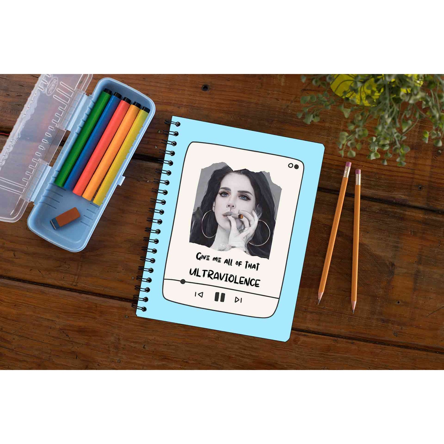 lana del rey ultraviolence notebook notepad diary buy online india the banyan tee tbt unruled