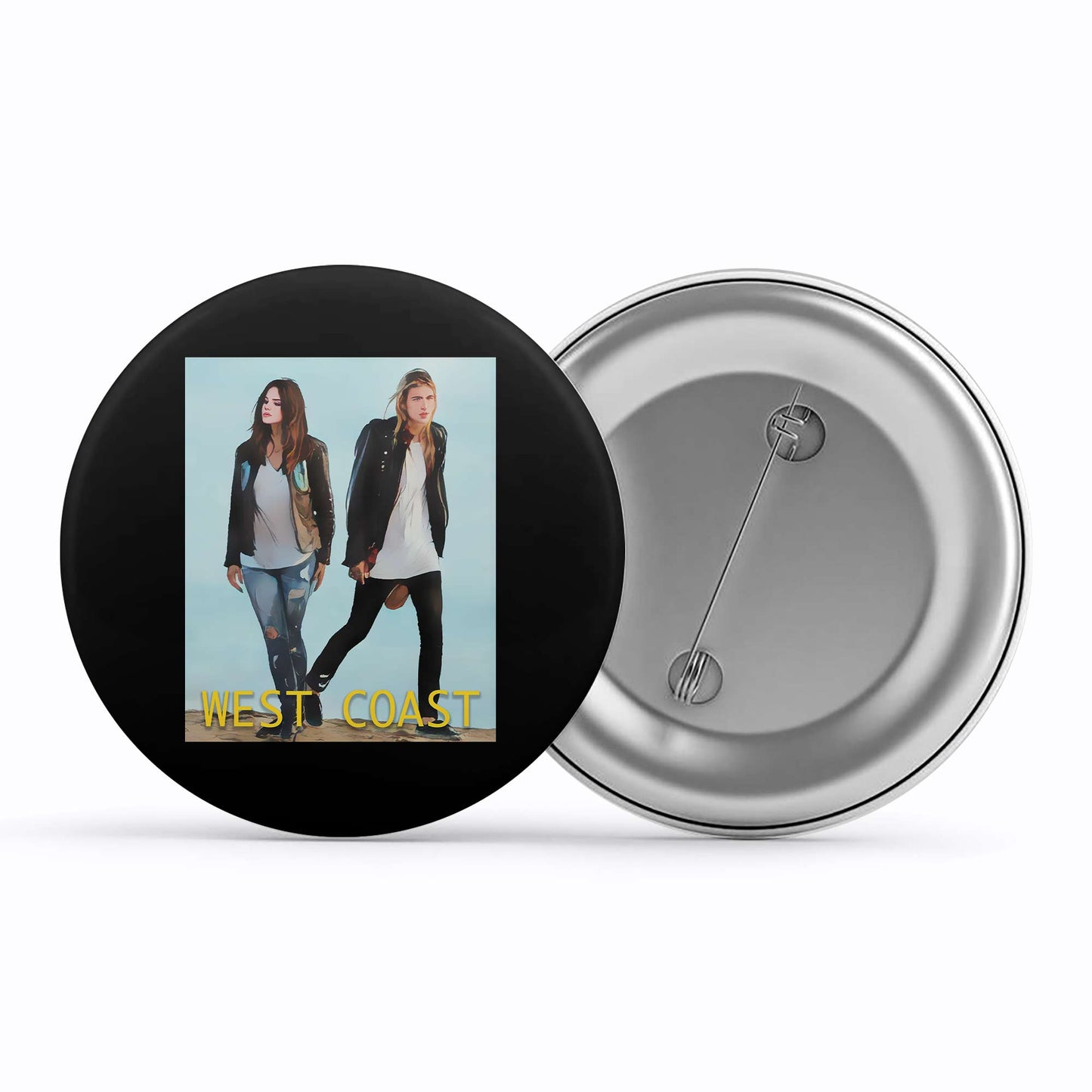 lana del rey west coast badge pin button music band buy online india the banyan tee tbt men women girls boys unisex