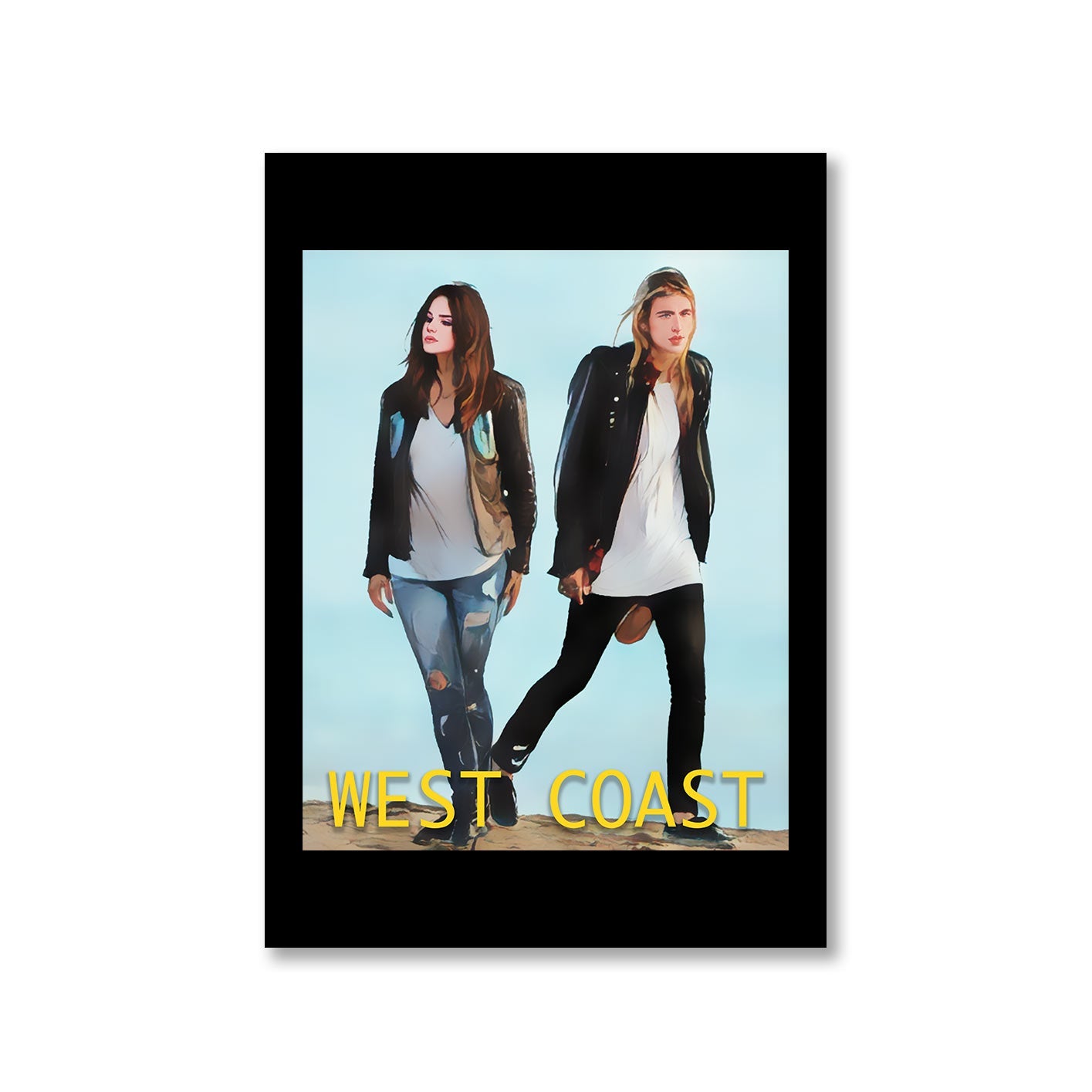 lana del rey west coast poster wall art buy online india the banyan tee tbt a4