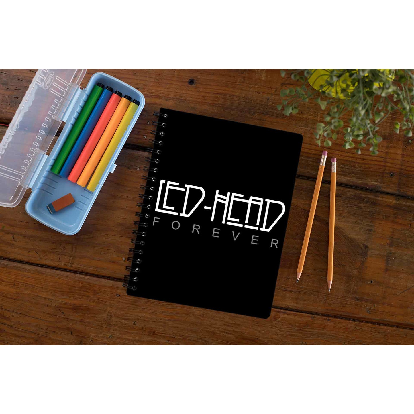 led zeppelin led head forever notebook notepad diary buy online india the banyan tee tbt unruled