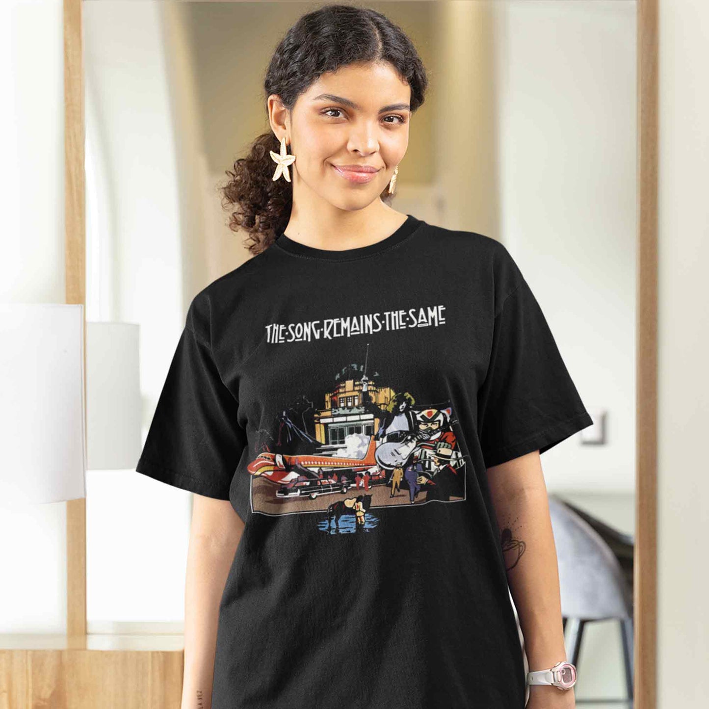 Led Zeppelin T-shirt - The Song Remains The Same T-shirt The Banyan Tee TBT