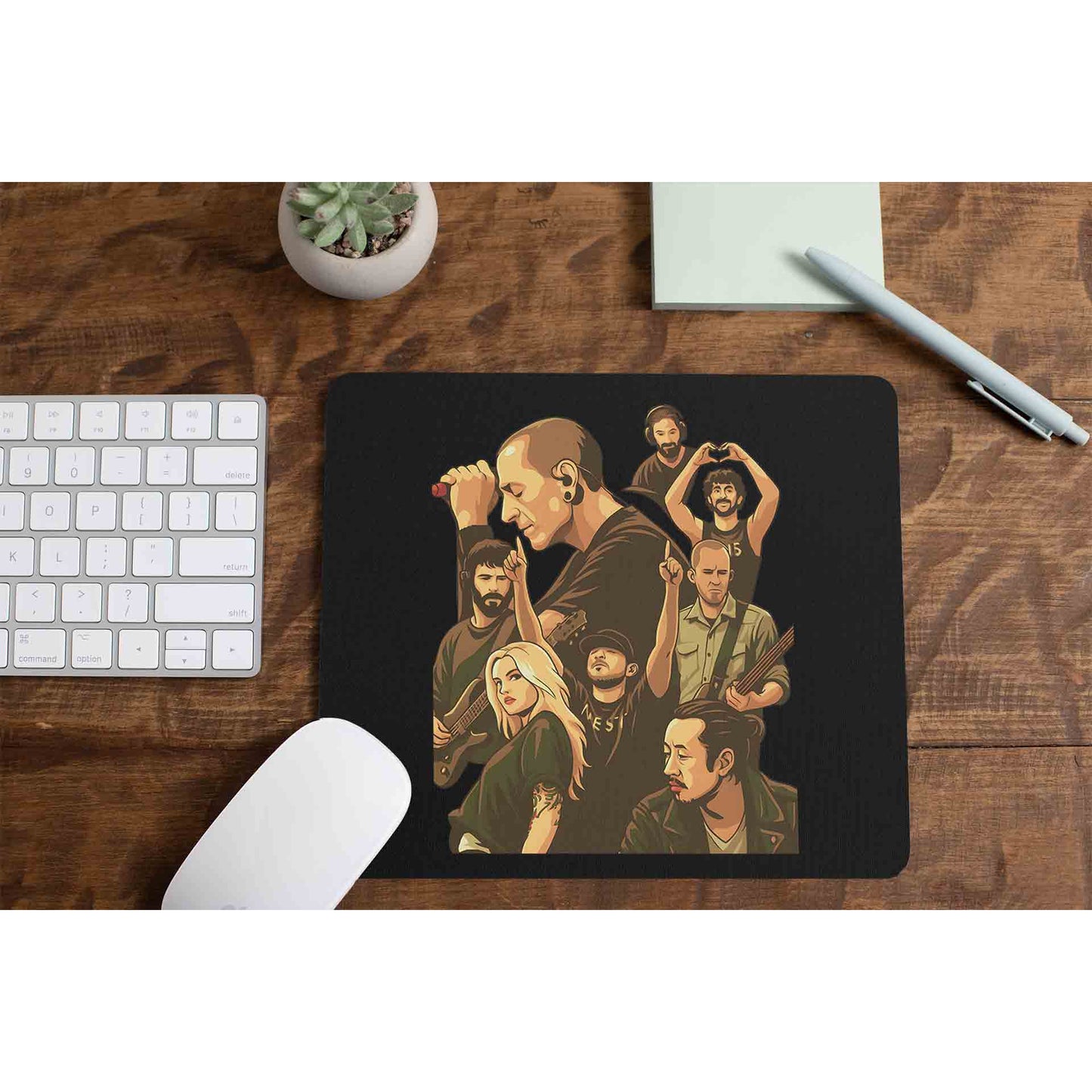 linkin park lp reborn mousepad logitech large anime music band buy online india the banyan tee tbt men women girls boys unisex