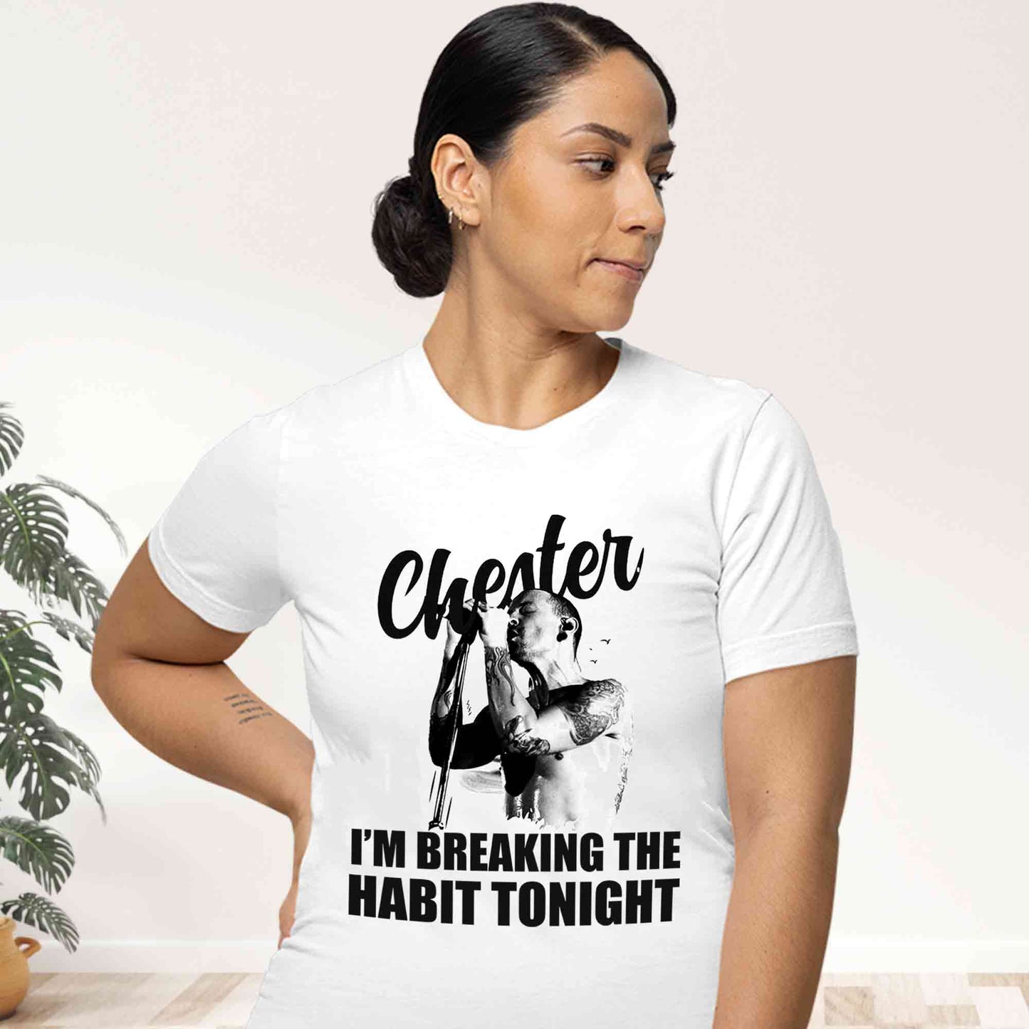 linkin park breaking the habit t-shirt music band buy online india the banyan tee tbt men women girls boys unisex white