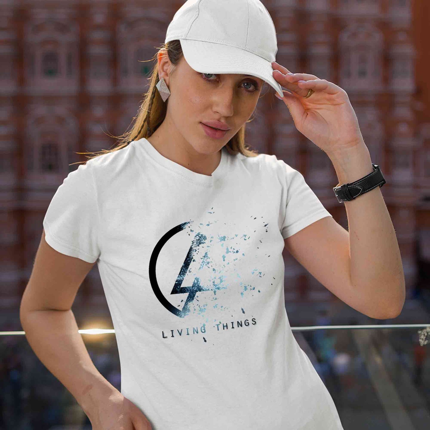 linkin park living things t-shirt music band buy online india the banyan tee tbt men women girls boys unisex white