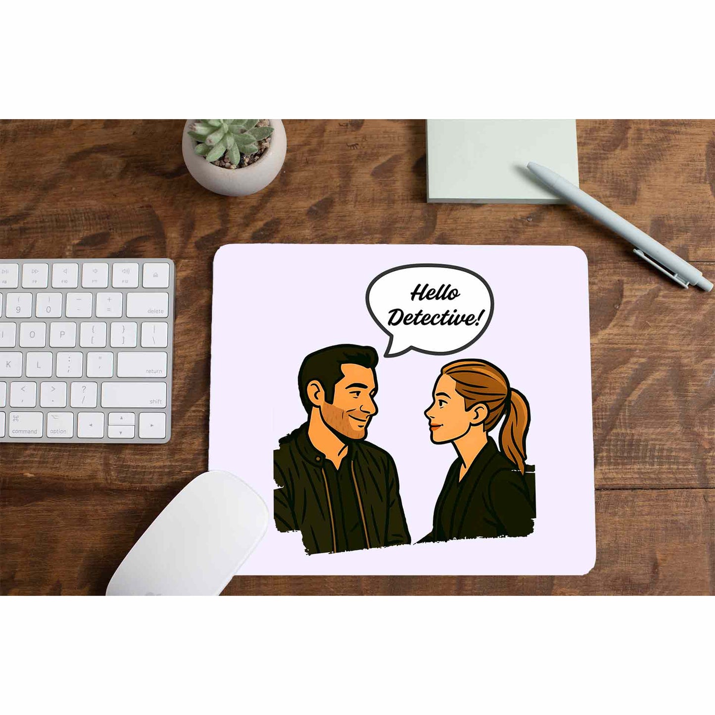 lucifer hello detective mousepad logitech large anime tv & movies buy online india the banyan tee tbt men women girls boys unisex