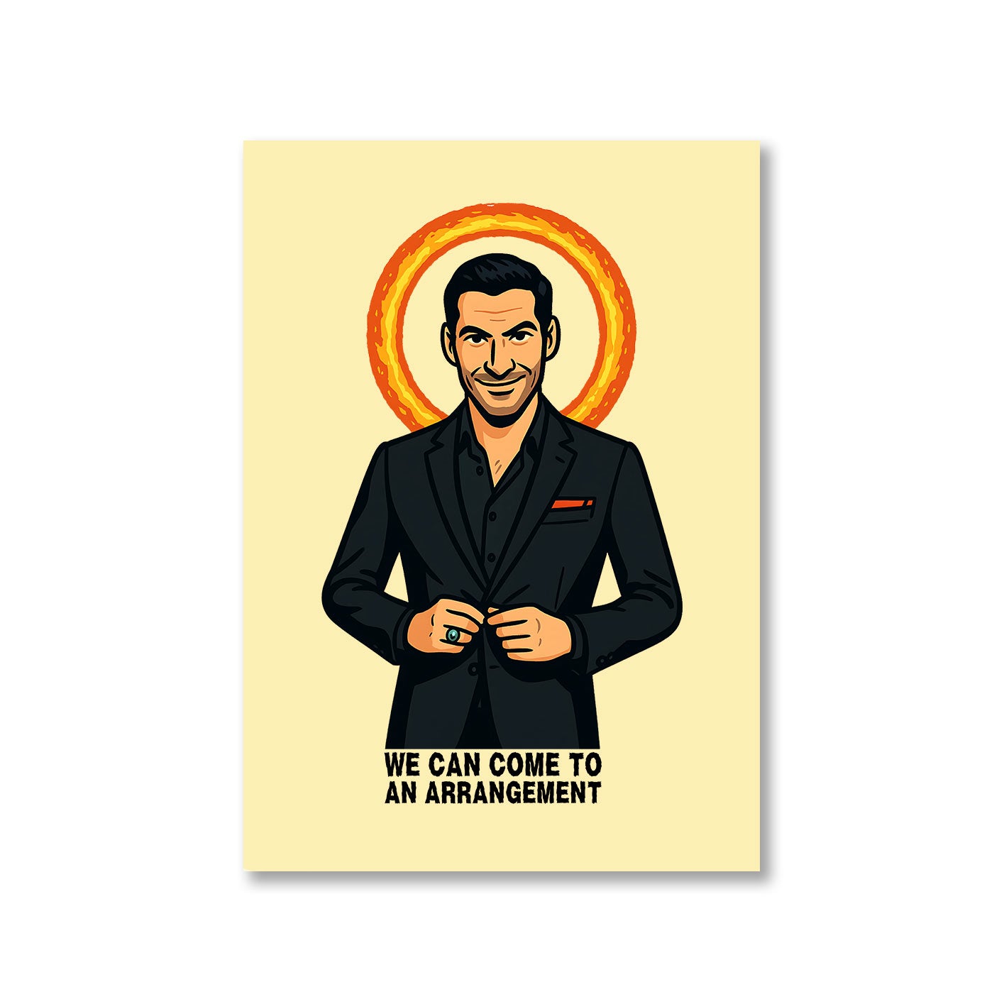 Lucifer Poster - Miracles The Banyan Tee TBT