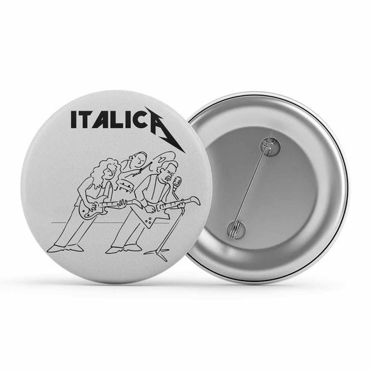 Metallica Badge Metal Pin Button The Banyan Tee TBT