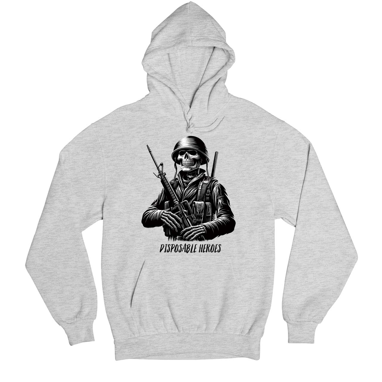 metallica disposable heroes hoodie hooded sweatshirt winterwear music band buy online india the banyan tee tbt men women girls boys unisex gray