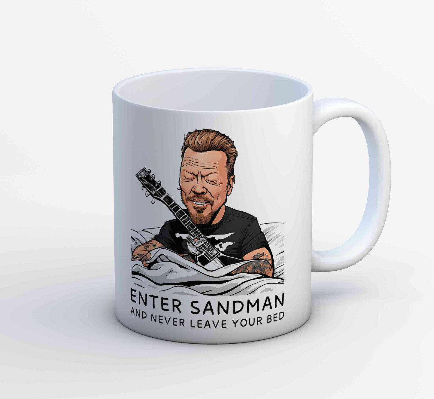 metallica enter sandman mug coffee ceramic music band buy online india the banyan tee tbt men women girls boys unisex