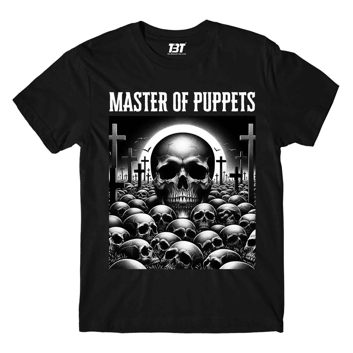 metallica obey your master t-shirt music band buy online india the banyan tee tbt men women girls boys unisex black