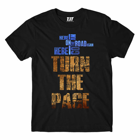 Metallica T-shirt Merchandise Clothing Apparel - Turn The Page T-shirt The Banyan Tee TBT