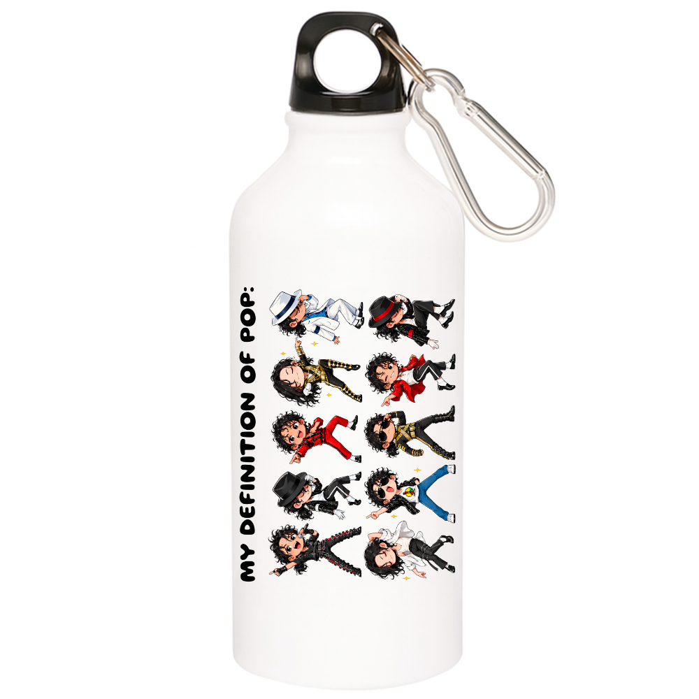 michael jackson my definition of pop sipper steel water bottle flask gym shaker music band buy online india the banyan tee tbt men women girls boys unisex