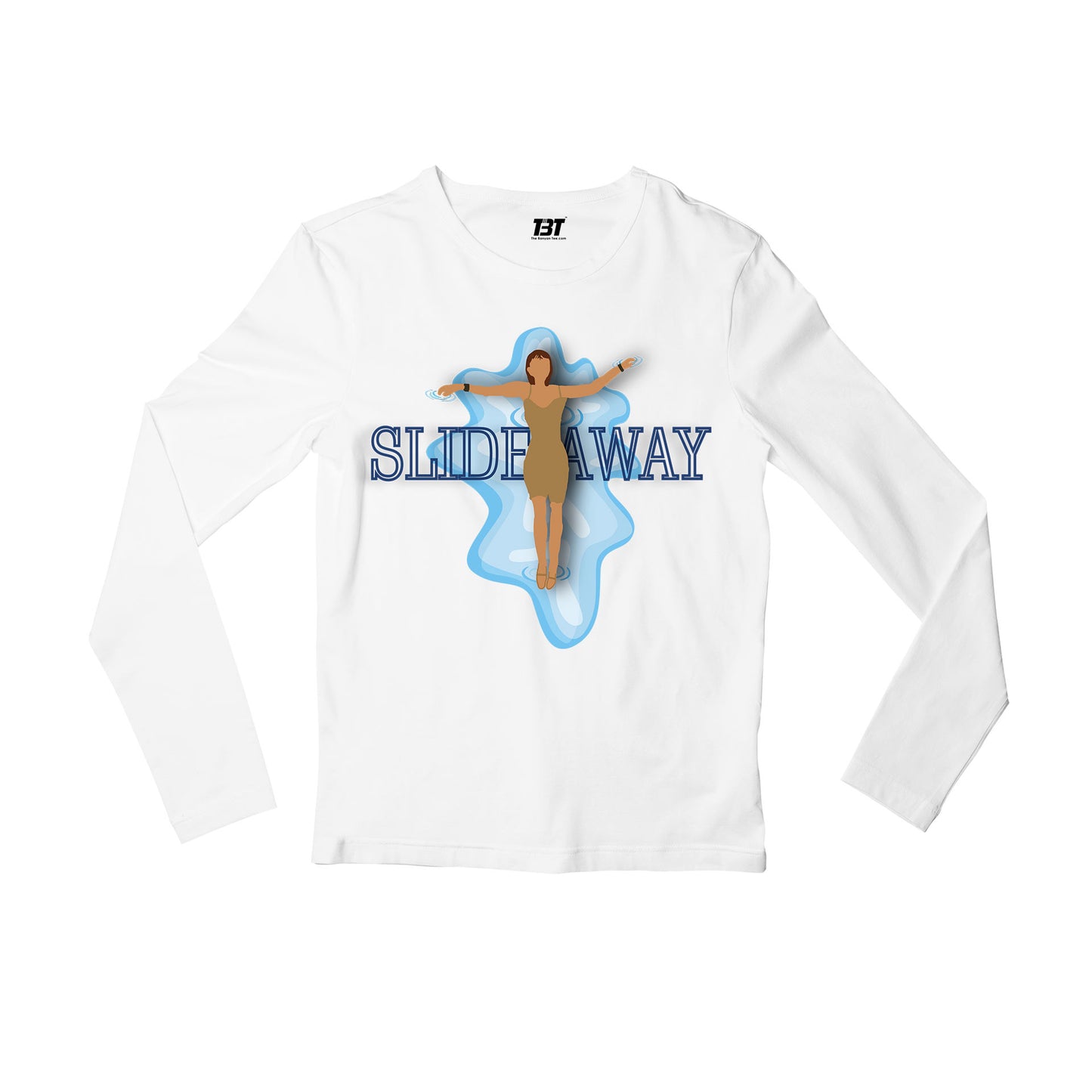 miley cyrus slide away full sleeves long sleeves music band buy online india the banyan tee tbt men women girls boys unisex white