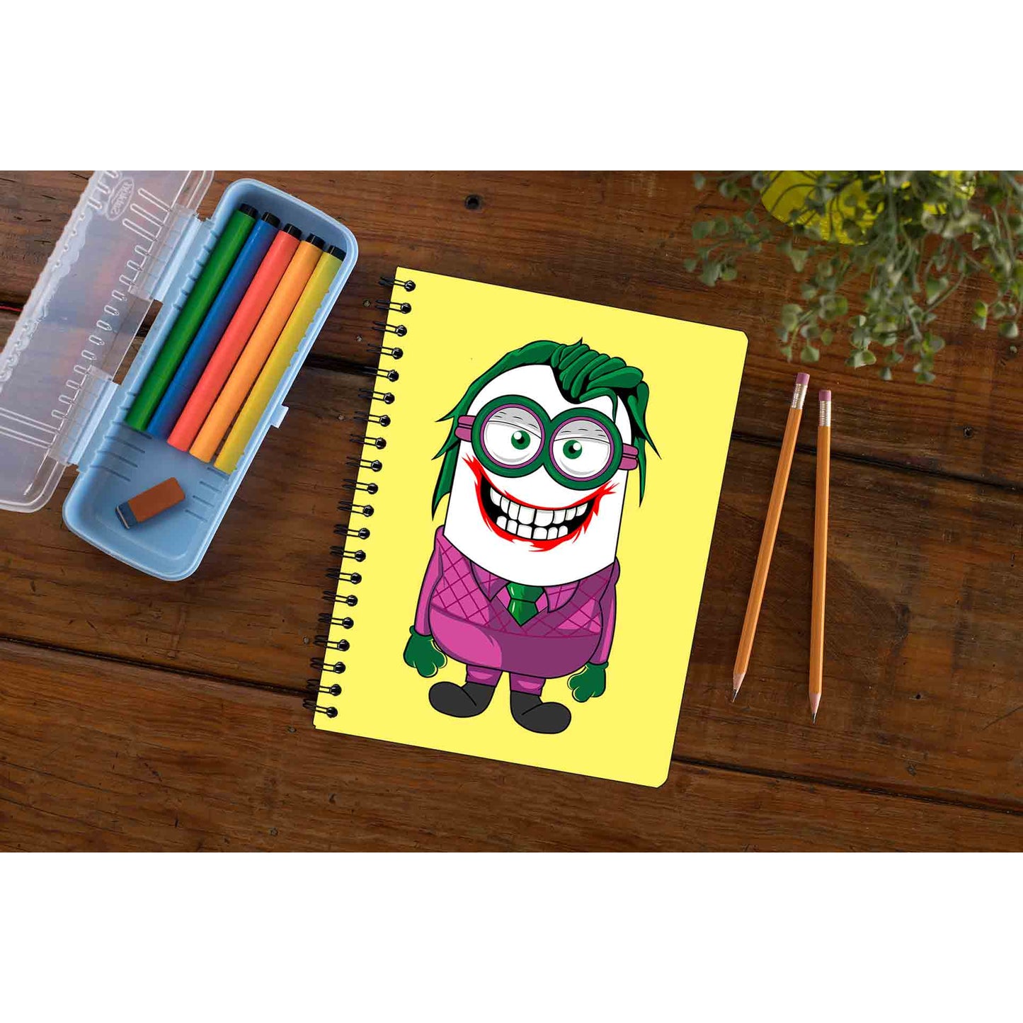 minions notebook - joker the banyan tee tbt classmate stationery google diary