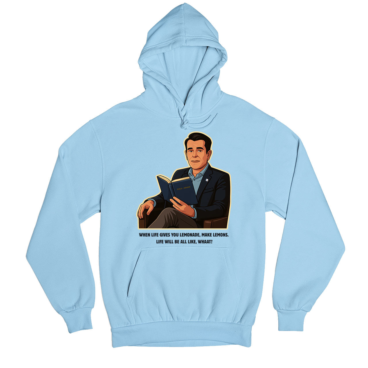 modern family make lemons hoodie hooded sweatshirt winterwear tv & movies buy online india the banyan tee tbt men women girls boys unisex baby blue