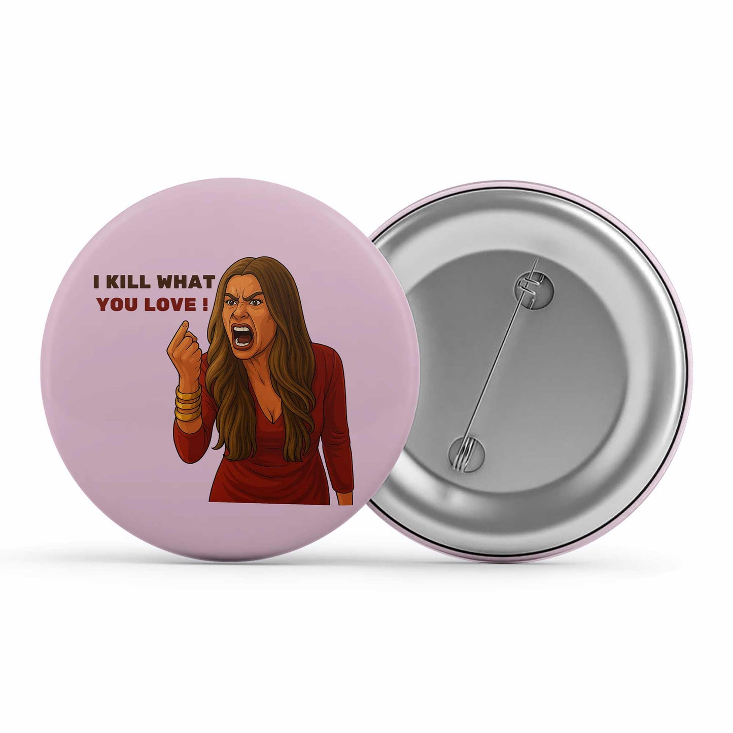 modern family what you love badge pin button tv & movies buy online india the banyan tee tbt men women girls boys unisex