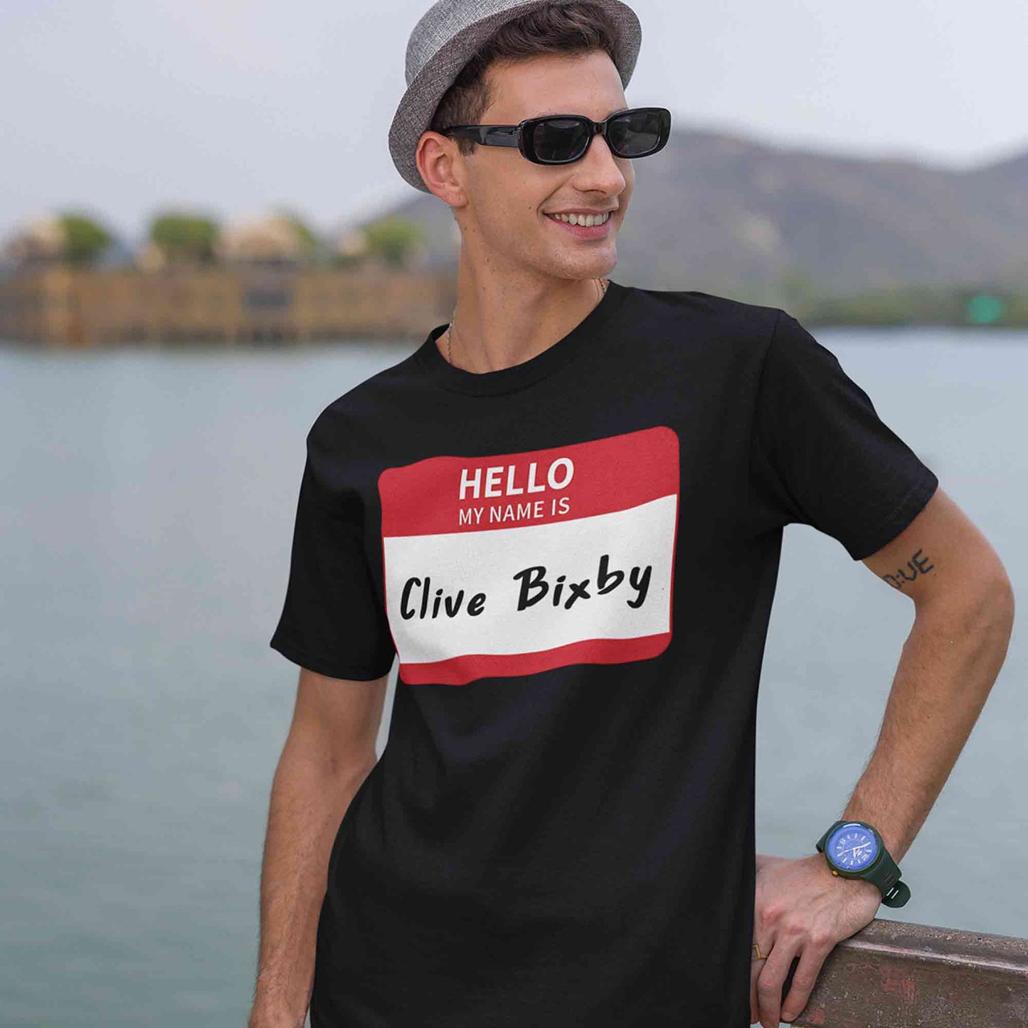 modern family clive bixby t-shirt tv & movies buy online india the banyan tee tbt men women girls boys unisex black