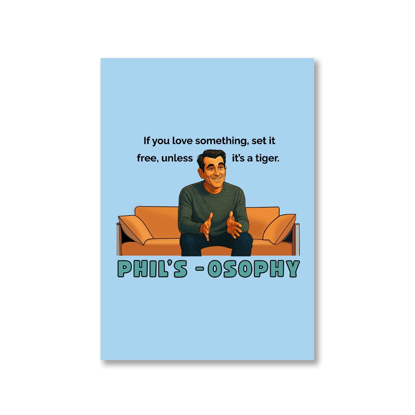 modern family philsosophy poster wall art buy online india the banyan tee tbt a4