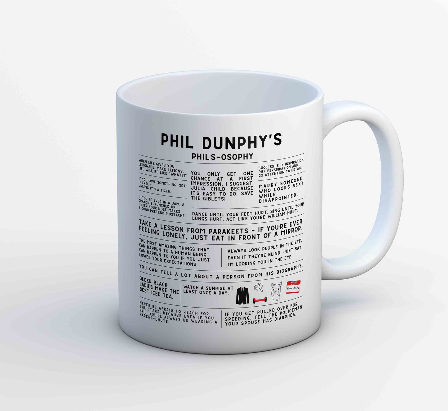 modern family the dunphy doctrine mug coffee ceramic tv & movies buy online india the banyan tee tbt men women girls boys unisex