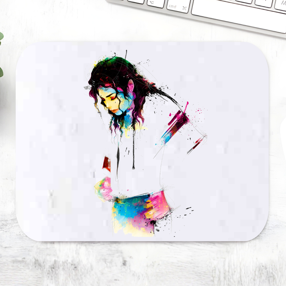 Michael Jackson 'The Moonwalker' fan art mousepad by The Banyan Tee