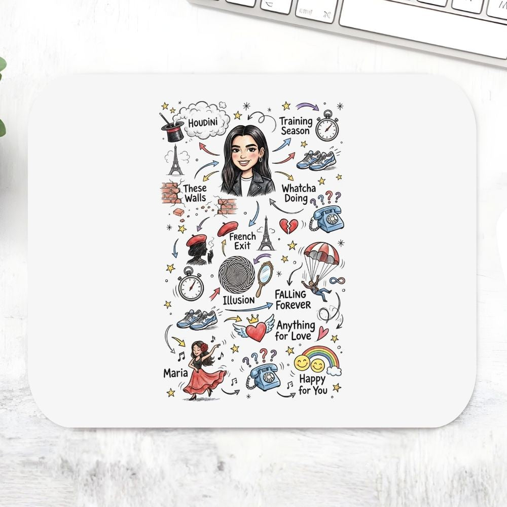 dua lipa du-dle mousepad logitech large anime music band buy online india the banyan tee tbt men women girls boys unisex