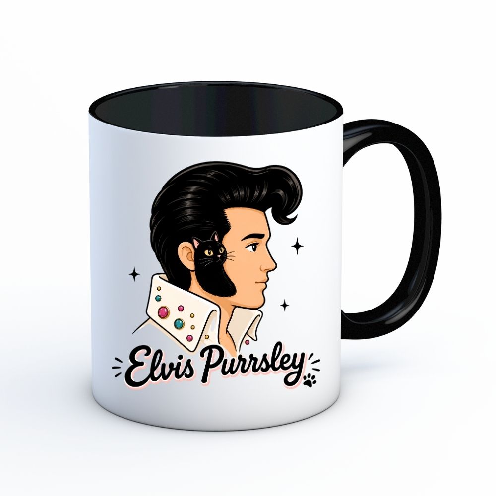 elvis presley purrsley mug coffee ceramic music band buy online india the banyan tee tbt men women girls boys unisex