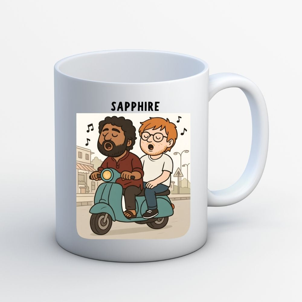 ed sheeran sapphire mug coffee ceramic music band buy online india the banyan tee tbt men women girls boys unisex