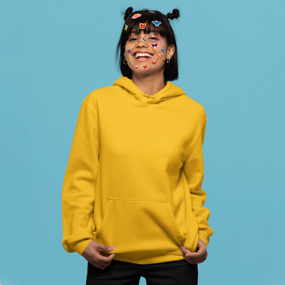 Mustard Yellow Hoodie TBT Basics at 50 OFF 🤑 – The Banyan Tee