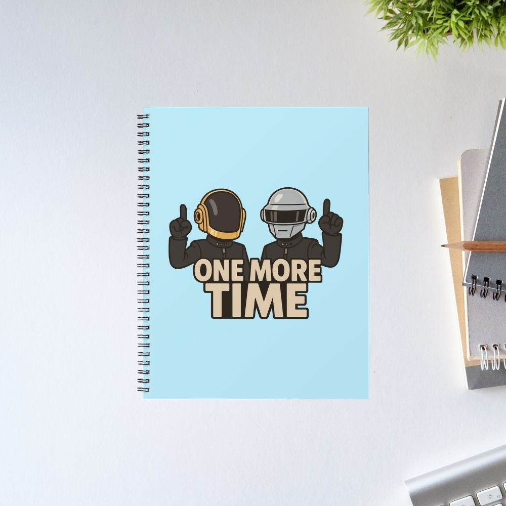 daft punk one more time notebook notepad diary buy online india the banyan tee tbt unruled